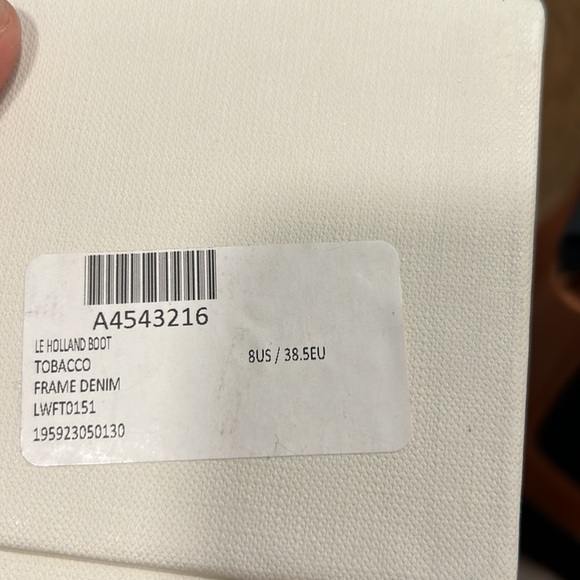 Frame Le Holland Boot tobacco size 38 1/2 - Picture 13 of 13